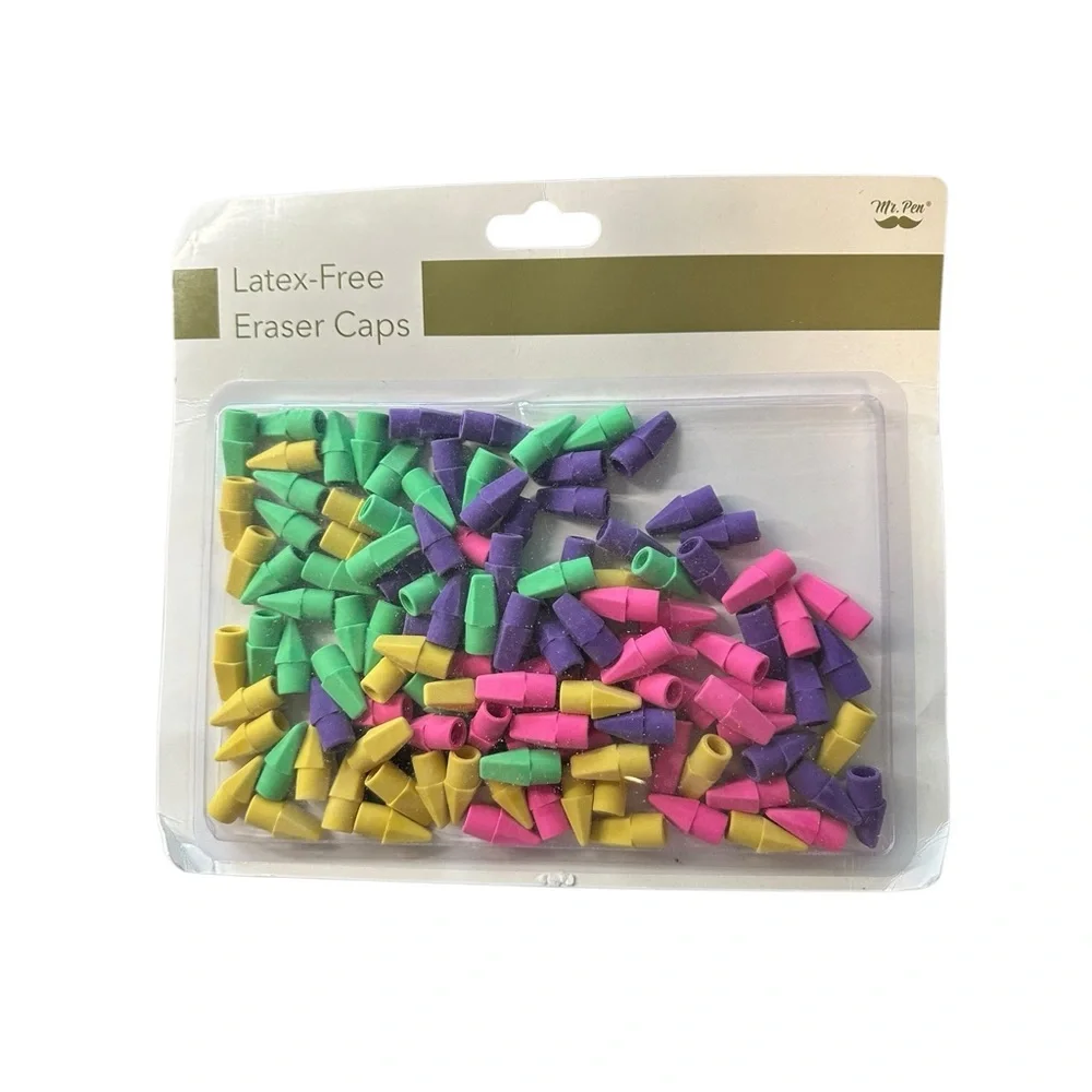 Large‎ pk ok latex-free eraser caps